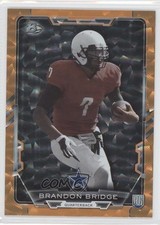 2015 Bowman Rookies Orange Ice 18/50 Brandon Bridge #96 0f8