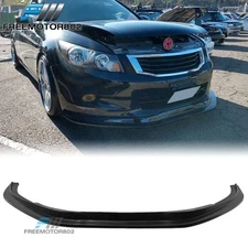 Fits 08-10 Honda Accord 4DR V6 Only MDA Style Front Bumper Lip Spoiler PU