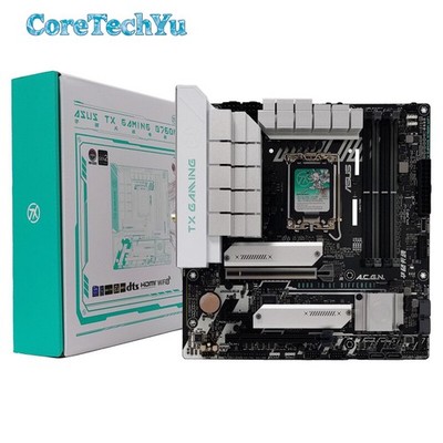 ASUS TX GAMING B760M WIFI Motherboard Support 13th Gen 12th Gen Core Pentium CPU