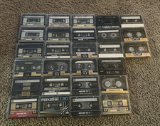 Lot of 27 Tapes Maxell 20 TDK 7 IEC Type II HIGH BIAS Used Cassettes 60,90min
