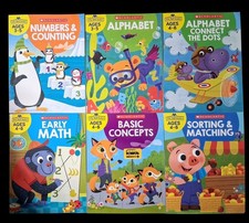 Little Skill Seekers Scholastic Workbook Lot Number Letters Sorting Ages 3-6