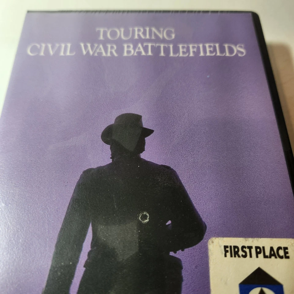 Touring Civil War Battlefields VHS VCR Video Tape Movie American History Foto 2 de 4