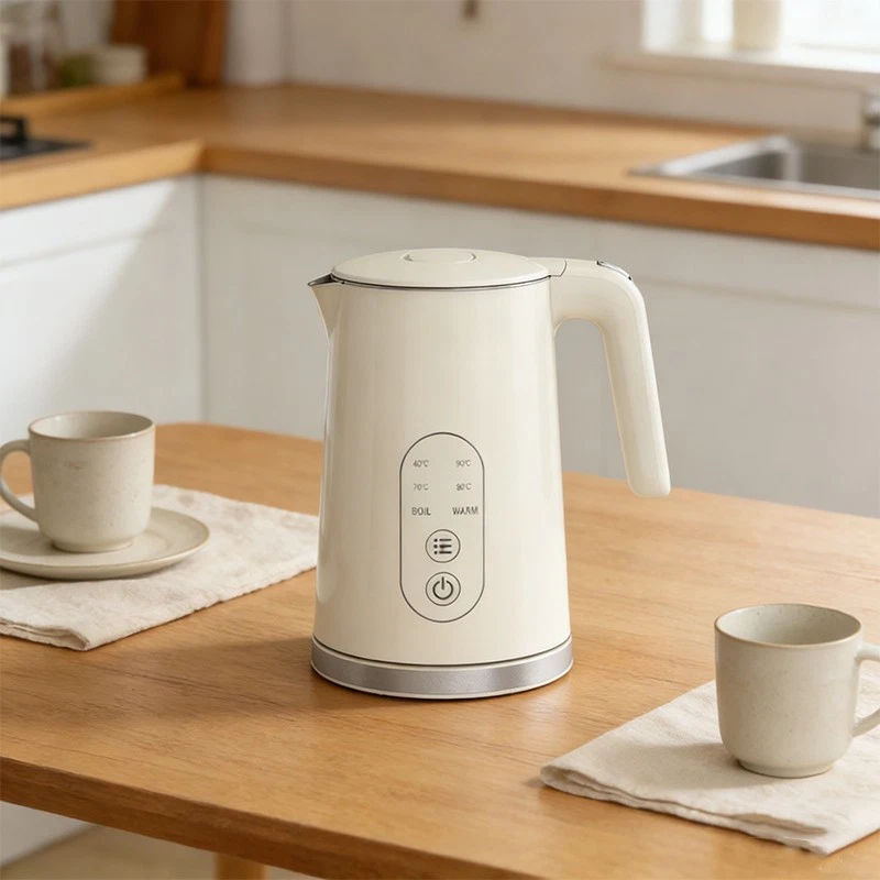1.7L Cordless Electric Kettle 5 Temp Settings Keep Warm Fast Boil Stainless - Picture 4 of 4