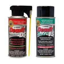 Caig Laboratories, DeoxIT D5S6 Contact Treatment F5S-H6 FaderLube Bundle