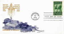 Doctor Mayo #1251 FDC Chickering/Jackson Cachet M6400
