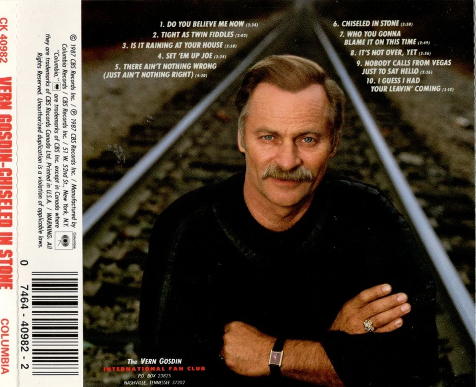 VERN GOSDIN - CHISELED IN STONE - CD Foto 2 de 2