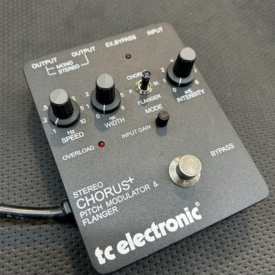 tc electronic SCF+ STEREO CHORUS+ PITCH MODULATOR & FLANGER Reissue o6207