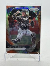 2020 Panini Prizm - Yasmani Grandal #12 Cosmic Haze Prizm White Sox Baseball