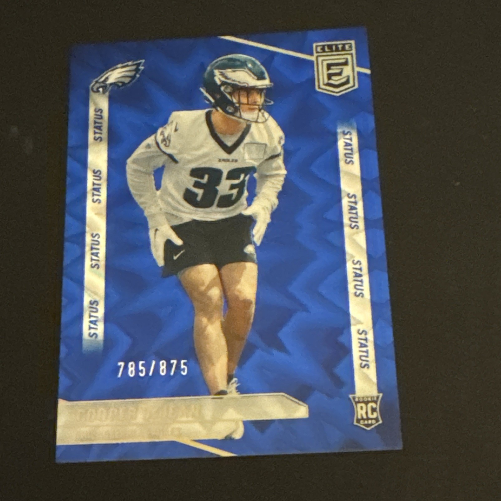 2024 Panini Donruss Elite -Rookies Cooper DeJean #171 Status Explosion /875 (RC)