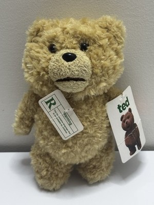 2012 Commonwealth Ted Rated R Talking Plush Bear No Sound W/Tags 8''