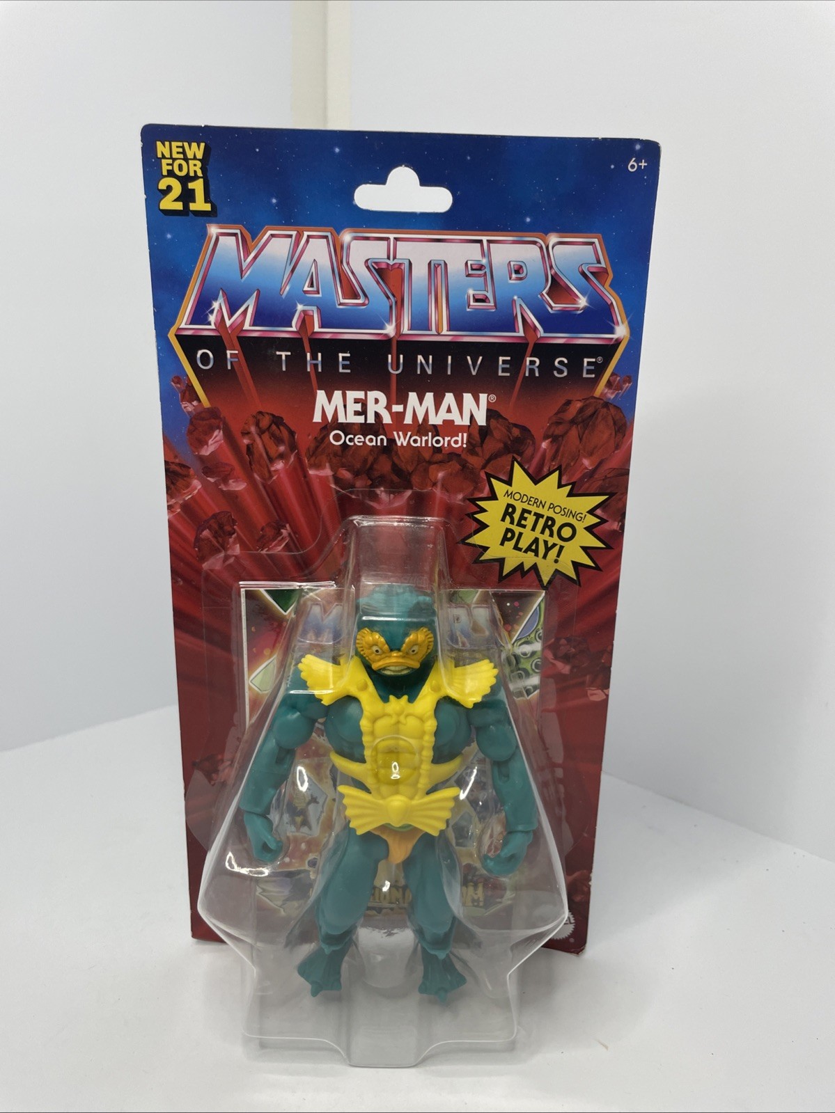 Mattel Merman MOTU Origins Collectible Action Figure MTGRX01  