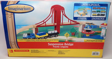 Imaginarium Wooden Railway Suspension Bridge Thomas and Brio compatible SW
