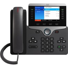 Cisco 8841 IP Phone - Corded - Corded - Wall Mountable, Desktop - Charcoal Gray