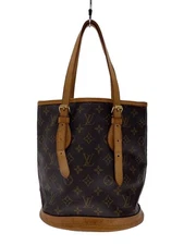 LOUIS VUITTON tote bag petite bucket_monogram canvas_BRW PVC Brown Used