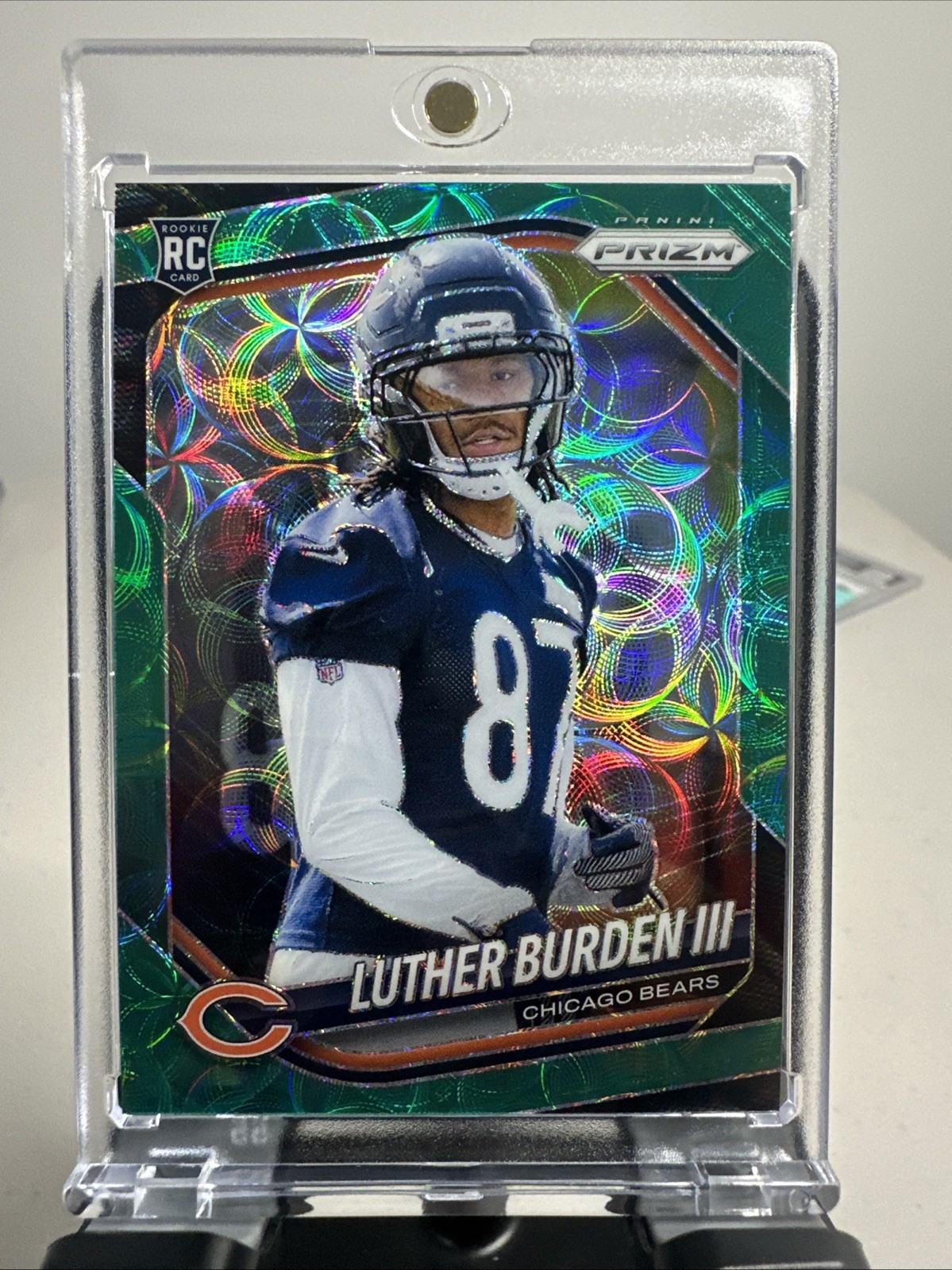 2025 Panini Prizm - Rookies Luther Burden #331 Green Scope Prizm /75 (RC)
