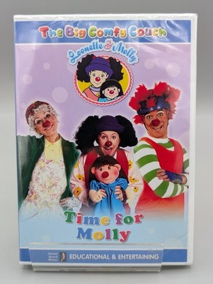 Big Comfy Couch Time for Molly 1992 Loonette & Molly Kids TV DVD New