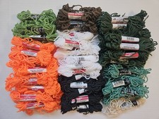 Needloft Plastic Canvas Craft Yarn, 2-ply 100 Nylon; 10 yd. each; NOS