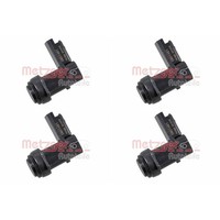 4X Metzger PDC Sensor Pakrhilfe Parksensoren Passend FÜR Peugeot 407 Hinten