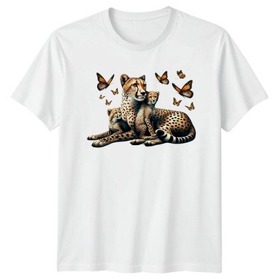 Gepard Familie T-Shirt Gepard Wildlife