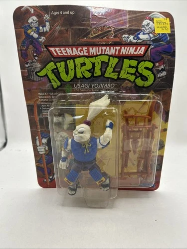 Playmates Teenage Mutant Ninja Turtles Usagi Yojimbo Vintage Figure 1989 Read
