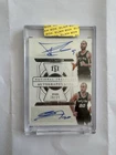 2021/22 - Panini National Treasures Autographs Dual Tony Parker & Manu Ginobili