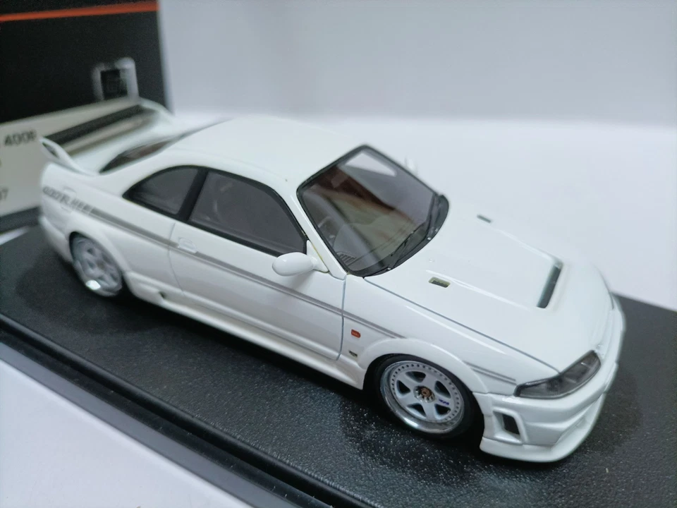 Hpi 1 43 Nissan модифицированный спортивный автомобиль модель Nismo GT-R R34 400R белый - Изображение 4 из 4