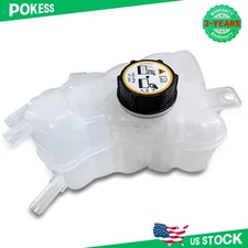 For 2013-2020 Ford Fusion Lincoln MKZ Coolant Radiator Overflow Expansion Tank 