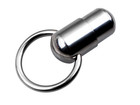 1- 14g 5/8 Silver Vibrating VCH Lips Ring Nipple + 2 Batteries Bite Cream 4 Ever — photo 2
