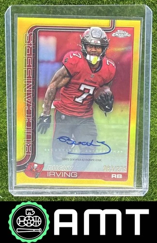 2025 Topps Chrome Bucky Irving Chrome Autographs (RAW)