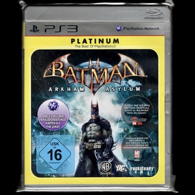 Batman Arkham Asylum PS3 Spiel Action Adventure PlayStation3 Game DC CIB PAL Top