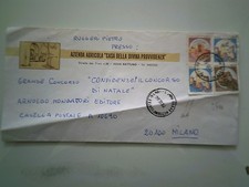 Travel Envelope  FARM HOUSE DIVINA PROVIDENZA NEPTUNE  1984