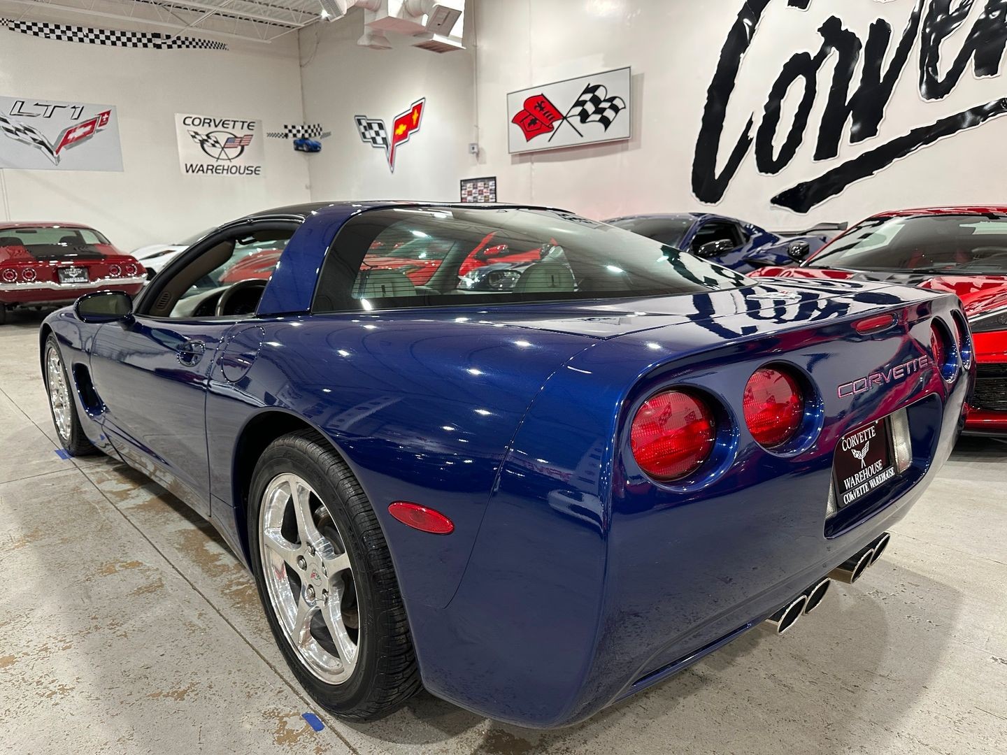 2004 [19U] LeMans Blue Chevrolet Corvette   | C5 Corvette Photo 4
