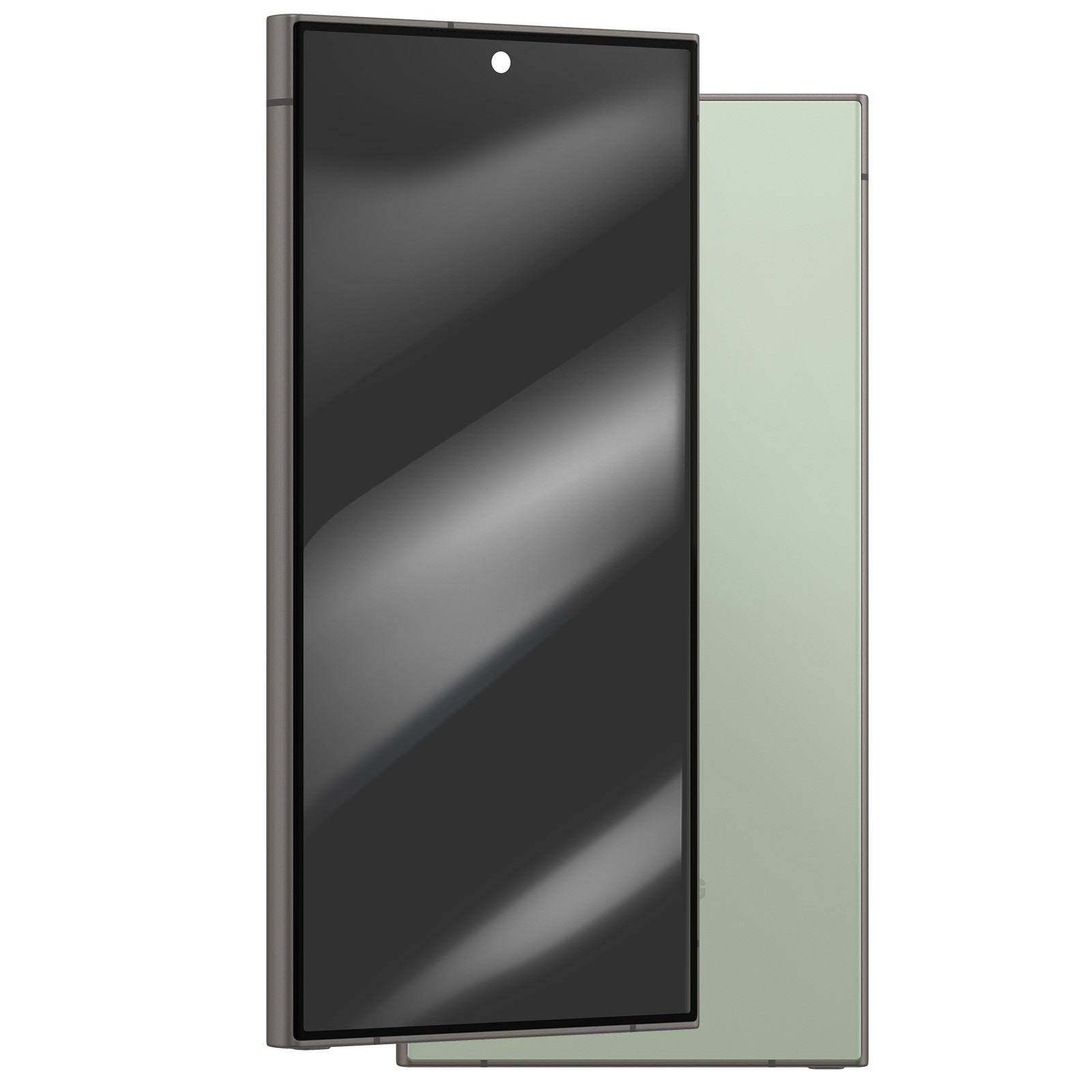 Bloc écran Soft OLED Galaxy S24 Ultra et châssis pâle finition premium