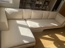 B&B Italia Charles Left Sectional Sofa -  Beige Fabric, Designer sofa 