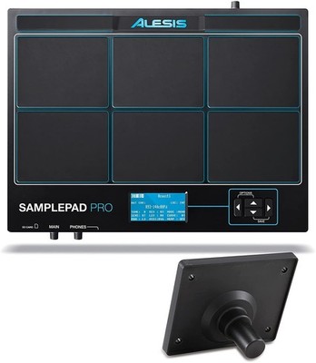 Alesis Sample Pad Pro + Module Mount - Percussion and 8-pad, Blue