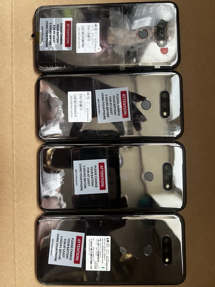 LG Premier Pro Plus L455DL Gray Cellphone 32GB TracFone Wireless Lot Of 9 - Image 2 of 2