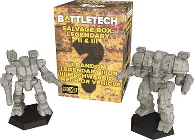 Battletech Salvage Box - Legendary II & III - Brand New Sealed