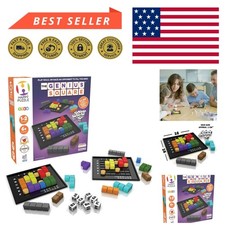 The Genius Square - Quick Fun Board Game for 1-2 Players, Travel Friendly