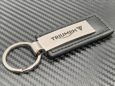 Triumph Schlüsselanhänger Classic Style Schwarz Neu