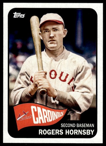 2023 Topps Archives #127 Rogers Hornsby | Baseball Card