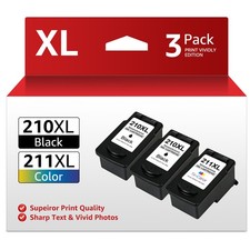 PG-210XL CL-211XL Ink Cartridge for Canon PIXMA MX410 MX420 MX340 MP280 MP250