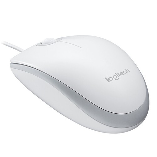 Logitech M100r Wired USB Optical Mouse, Ambidextrous, 1000 DPI, Plug & Play