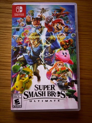 Super Smash Bros. Ultimate (Nintendo Switch, 2018) Complete