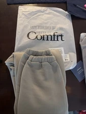 Comfrt Unisex Hoodie Stone Color, Travel Essentials, Size M