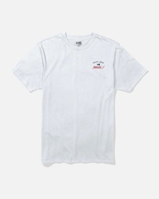 Salty Crew Whaler Offshore Crew Tee - White XL