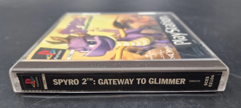 Spyro 2 Gateway to Glimmer - Sony Playstation 1 PS1 - Complet - PAL - Bon Etat - Photo 3/4