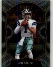 2020 Panini Select Ben DiNucci Rookie #99 RC Dallas Cowboys