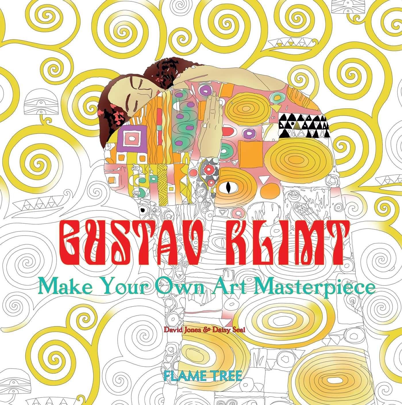 Gustav Klimt (Art Colouring Book) Make Your Own Art Masterpiece (Paperback Book) - Image 2