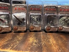 FFG Star Wars X-Wing Miniatures Game Lot of 5...
