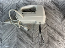 Black & Decker Power Pro 200W Hand Held Kitchen Mixer 5 Speed Boost Tested Works